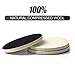 5 Inch (125mm) Wool Felt Polishing Pad Hook and Loop Compressed Woolen Wheel Buffing Pads for Car & Boat Polishing, Waxing, Sealing, Pack of 3