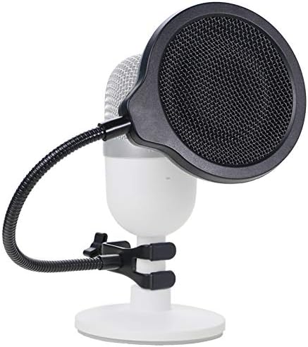 Razer Seiren Mini Pop Filter - 4 Inch 3 Layers Windscreen with Flexible 360° Clip Suitable for Razer Seiren Mini Mic by YOUSHARES