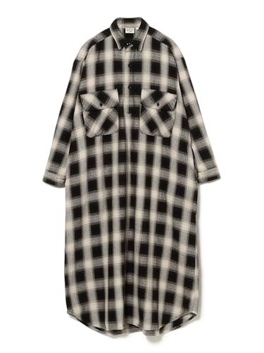 [ビームスボーイ] ワンピース orSlow プルオーバー フランネル ドレス レディース BLACK_CHECK_161 1