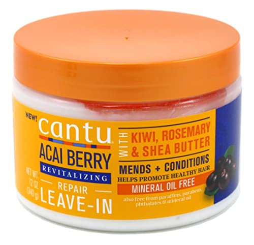 Cantu Acai Berry Leave-In Revitalizing Repair Cream 12 Ounce (Pack Of 3) #TOP15
