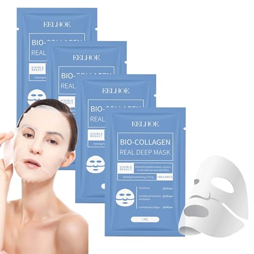 HQ Straffende Gesichtsmaske Mit Edelweiß-Extrakt – 3 X 15 Ml, Feuchtigkeitsspendend
