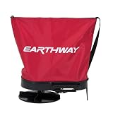 EarthWay Products 2750 25lb Nylon Bag Seeder Spreader - Red, Durable, Water Resistant, Food Plot Equipment, Seed Spreader, Grass Seeder Made for Hunters, Farmers, Gardeners, Lawn Maintenance