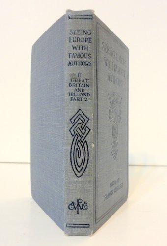 Seeing Europe with famous authors, B00085H1X6 Book Cover
