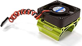 Integy RC Model C25861GREEN High Speed Cooling Fan+Heatsink Mount for 28mm O.D. Motor