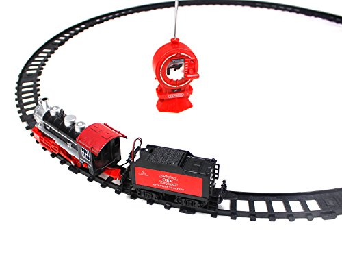 Little Treasures Steam Train Remote Control Battery Operated with Working Lights - Thumbnail 6
