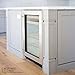 Ekena Millwork COL03X03X35KERW Kent Raised Panel Cabinet Column (Top Block: 6 1/8