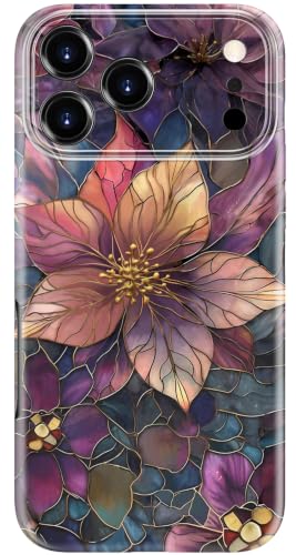 DorisMax for iPhone 18 Pro Case Cute, Preppy Trendy Floral Design