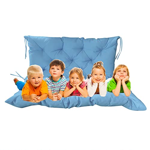 Coussin de balancelle imperméable contre les douleurs de dos sur banc de jardin