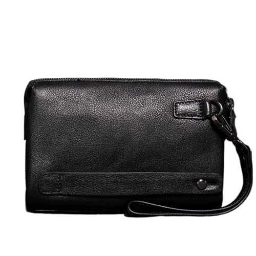 Bolsos de mano para hombres de negocios: elegancia en cuero genuino para el día a día
