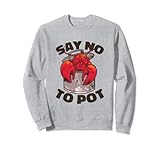 Fische Languste Topf Kochen Küche Zitat Witzig Koch Sweatshirt