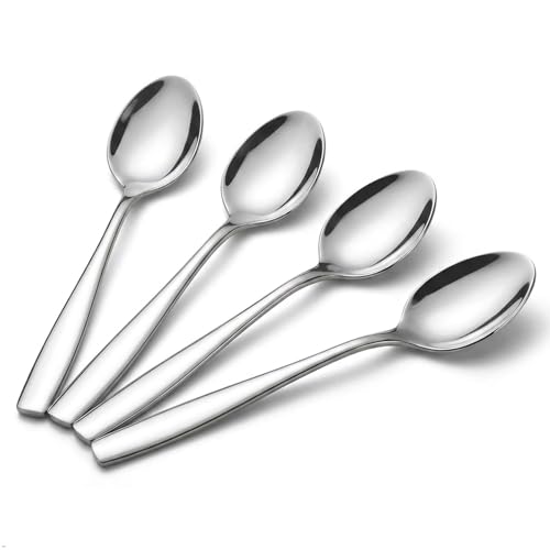 HOMMP 16-Piece Stainless Steel Teaspoons, 5.9-Inch