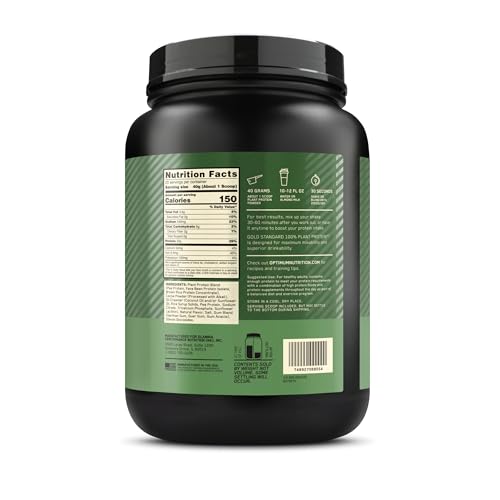 Optimum Nutrition 1117733 Gold Standard 100% Plant Based Protein Powder thumb #7