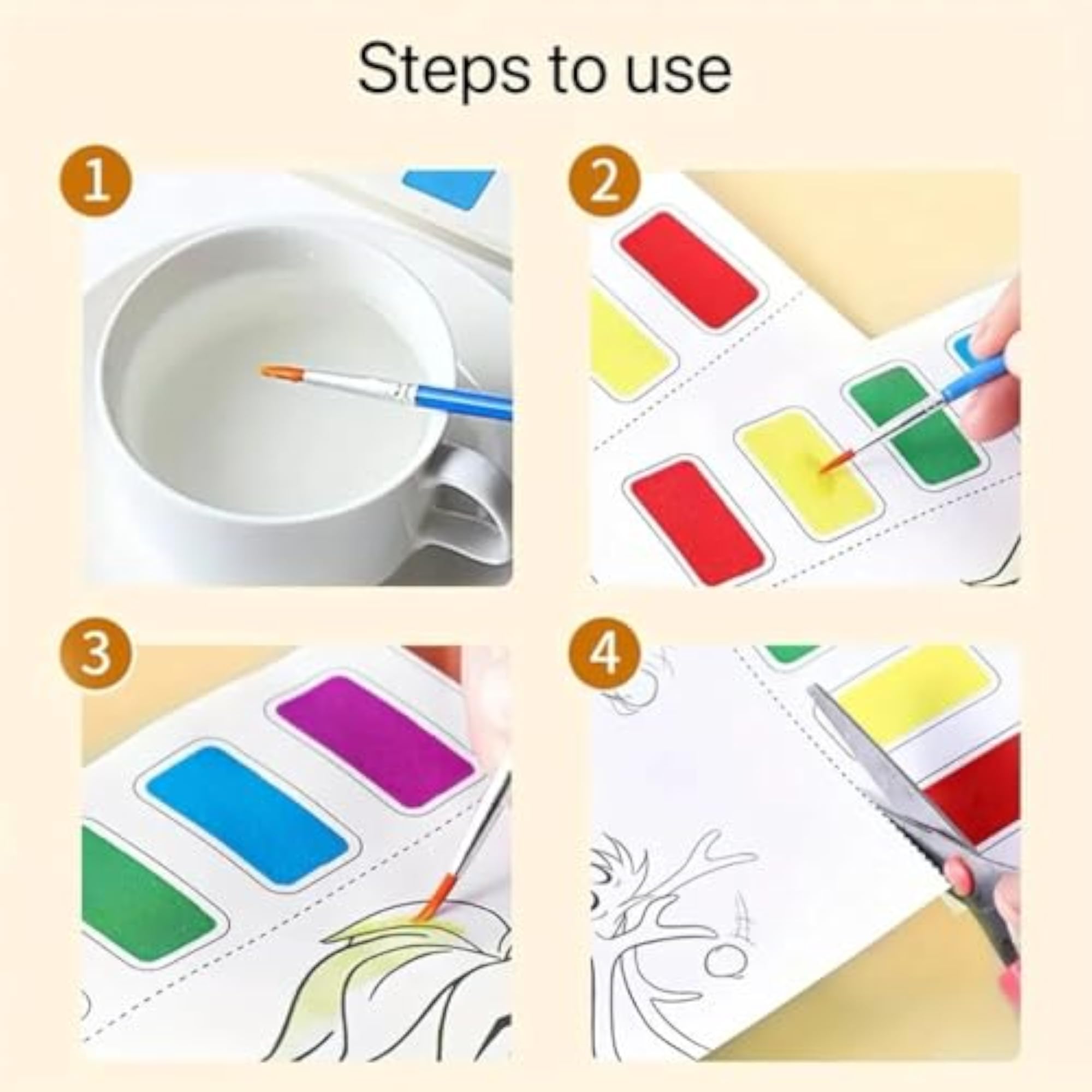 Drawing Paper Sheets for Kids, Large Coloring Poster