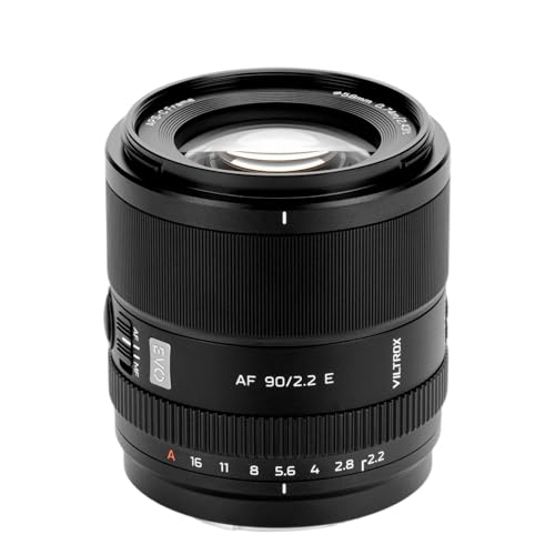 Image of VILTROX 90mm F2.2 EVO E-Mount Lens for Sony E, APS-C Autofocus Telephoto Prime Lens for Sony E-Mount Cameras A7IV ZV-E1 A7CII A7RV FX3 A7SIII A7CR A7III A7C A1 A7RIV A9 A9II A7RIII ZV-E10