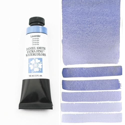 Daniel Smith Extra Fine Watercolor 15ml Paint Tube, Lavender, 0.5 Fl Oz (Pack of 1) - Thumbnail 2