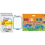 producto 1: Estas 2 pizarras BIC Velleda de doble cara son perfectas para aprender a escribir. Tienen 1 cara blanca y 1 cara cuadriculada