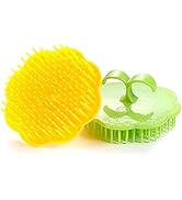 Hair Scalp Exfoliator Brush Dandruff Cleaning Brush, Flexible Scalp Massager Brush, Shower Scalp ...