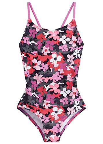 Image of Kanu Surf Girls' Hurricane Beach Sport UPF 50 One Piece Swimsuit