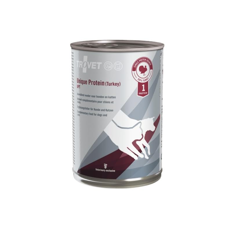 TrovetUnique Protein Turkey Dog & Cat Wet Food Can 400g