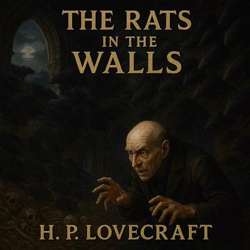 The Rats in the Walls Audiolibro Por H. P. Lovecraft arte de portada