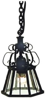 Dollhouse Miniature Ornate Hanging Iron Lamp