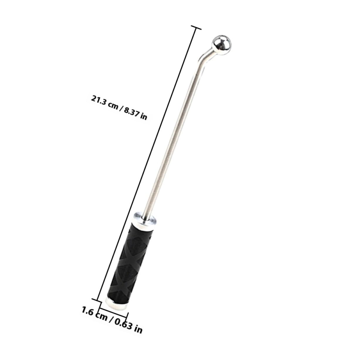 Alipis Kit Outils de Réparation Saxophone en Métal Noir pour Ateliers de Réparation Instruments Musicaux Outil Débosselage Surface Lisse et Brillante 1 Set