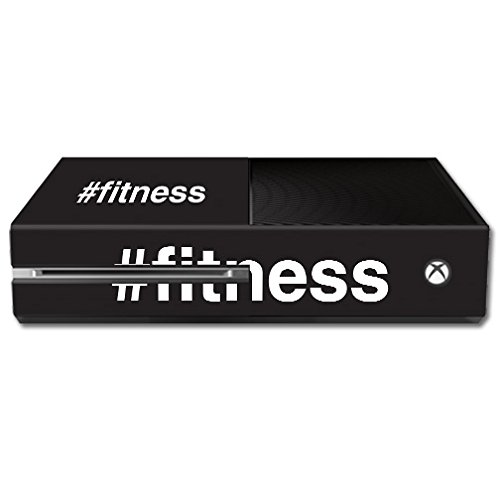 MightySkins Skin Compatible with Microsoft Xbox One Console – Fitness | Protective, Durable, and Unique Vinyl Decal wrap Cover | Easy to Apply, Remove, and Change Styles | Made in The USA
