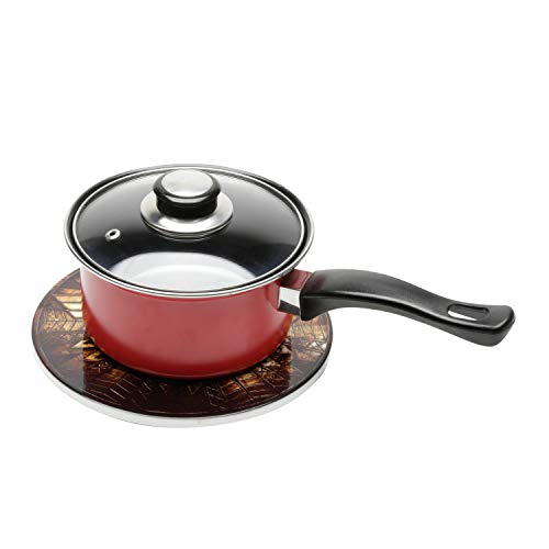 Descanso Panela Cortiça/Cerâmica Urban Dourado