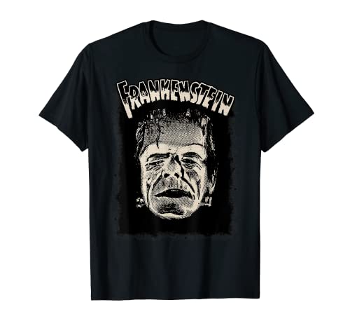 Vintage Horror Película Monstruo Halloween Frankenstein Monstruo Camiseta