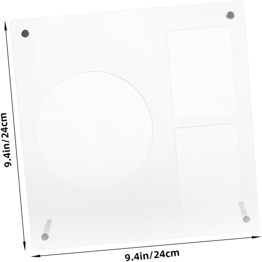 Acrylic CD and Photocard Display Stand 3-layer Slot, Album Frame for Kpop Decor and Signed CD Protection, Space-saving Storage Rack for Home and Office Use