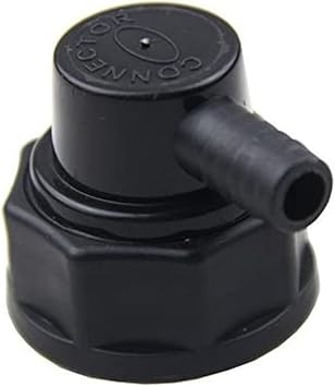 BIB Connector with For L Connector for Pepsi BFor Lack, 3/8 Inch Barb Connector for Beverage Dispensing Syrup Hose