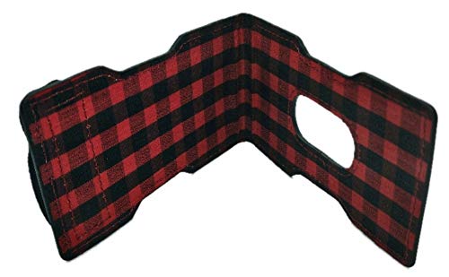 RFID Front Pocket Slim Wallets for Men Genuine Leather Minimalist Credit Card Holder - The Engineer in Black4