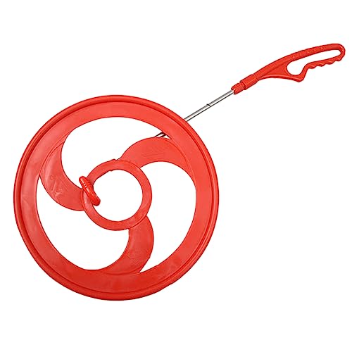 Milisten Juguete Rodante De Viento Divertido Juguete Educativo De Aro Rodante De Plástico Suave