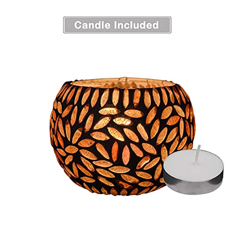 Bianco-T-Light-Mosaic-Candle-Holder-for-Home-Decoration-Mosaic-Glass-for-Bedroom-Office-Living-Room-Dining-Table-Festive-Lights-Decoration-Pack-of-2