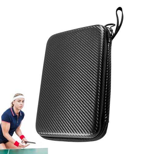 de murciélago de tenis de mesa   diseño de carcasa dura impermeable premium, forro de contrafuerte cremallera lisa, soporte de capacidad tiendas raquetas accesorios | Organizador para viajes de