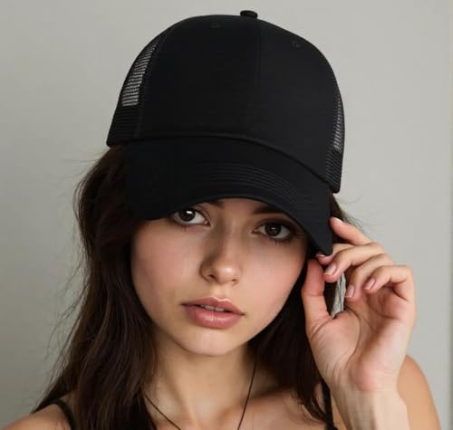 Image of 5 /6 Packs Vintage Washed Plain Baseball Cap Distressed Dad Golf Hat for Men Women