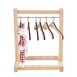 SZSMW Doll Clothes Storage - Doll Hangers - Clothes Hanger Set for Dolls - Wird Verwendet, Um Puppenkleidung Als Geschenk F&uuml;R Freunde Und Familie Zu Lagern, Die Puppen Besitzen