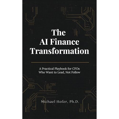 The AI Finance Transformation Audiolibro Por Michael Hofer arte de portada