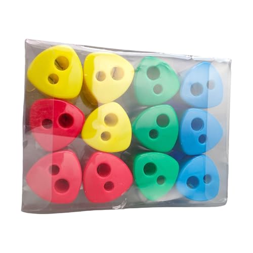 12 個の二穴鉛筆削りポータブル手動削り 8 ミリメートル-11 ミリメートル木製鉛筆スケッチソフトハード炭ステンレス鋼削り