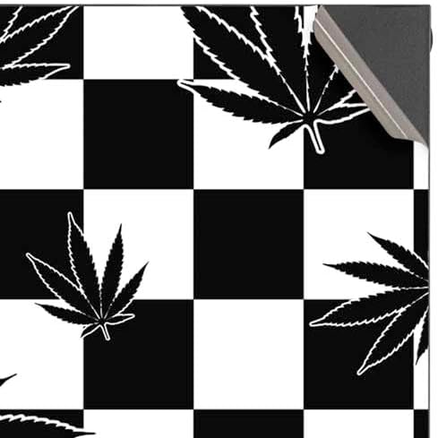 Skinit Decal Gaming Skin Compatible with Xbox Series X Digital Edition Console - Marijuana Checkered Design