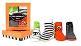Trumpette Baby Boy's Sock Set-4 Pairs Sockshosiery, Hocus Pocus - Assorted Brights, 0-12 Months