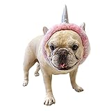 【Elegante】Nuestro disfraz de mascota con cabeza de cabeza levantará a tu bebé peludo. Nunca te quedes atascado con el aburrido atuendo de calabaza o murciélago para Halloween. Imprescindible para los amantes del estilo. Diversión para fotos, desfiles, fiestas de Pascua, Halloween, celebraciones y mucho más