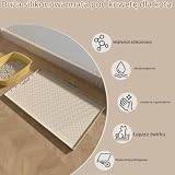 BLESWIN Cat Litter Mats maty