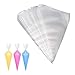 100 Pezzi Borse da pasticceria monouso pasticceria,Sac a Poche Usa e Getta Plastica pasticceria borse per Decorazioni Pasticceria, Dolci, Cupcake, Torte(Medio)