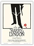 Barry Lyndon by Stanley Kubrick - Starring Ryan O’Neal - Vintage Film Movie Poster by Jouineau Bourduge c.1975 - Master Art Print (Unframed) 9in x 12in
