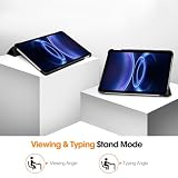 Afikyutu Etui do Xiaomi Redmi Pad 2 9,7" 2026, cienkie etui skórzane z funkcją automatycznego wygaszenia/wybudzania, modna osłona Trifold Stand Cover, etui ochronne do OnePlus Pad 3, etui folio
