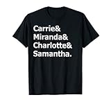 Carrie and Miranda and Charlotte and Samantha Ampersand