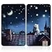 Produktbild Maximex Herdplattenabdeckung MOON CAT, Höhenverstellbare Glas Abdeckplatte für alle Herdplatten, Schneidebrett & Spritzschutz Küche ohne Bohren, Herdabdeckplatten Ceranfeld 2teilig, Mehrfarbig