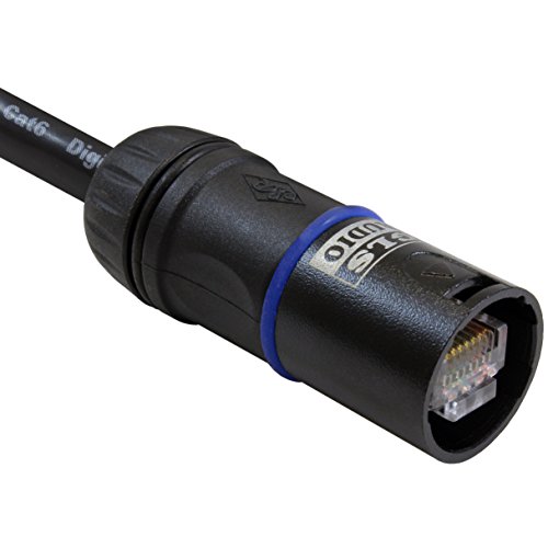 Gls Audio 200-Feet Ethercon Compatible Rj45 Cat6 Cable Ofc Pro Tour Heavy Duty G-Shell G45 #TOP2