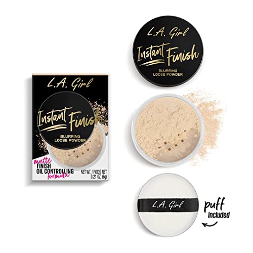 L.a. Girl Instant Finish Blurring Loose Powder #TOP1